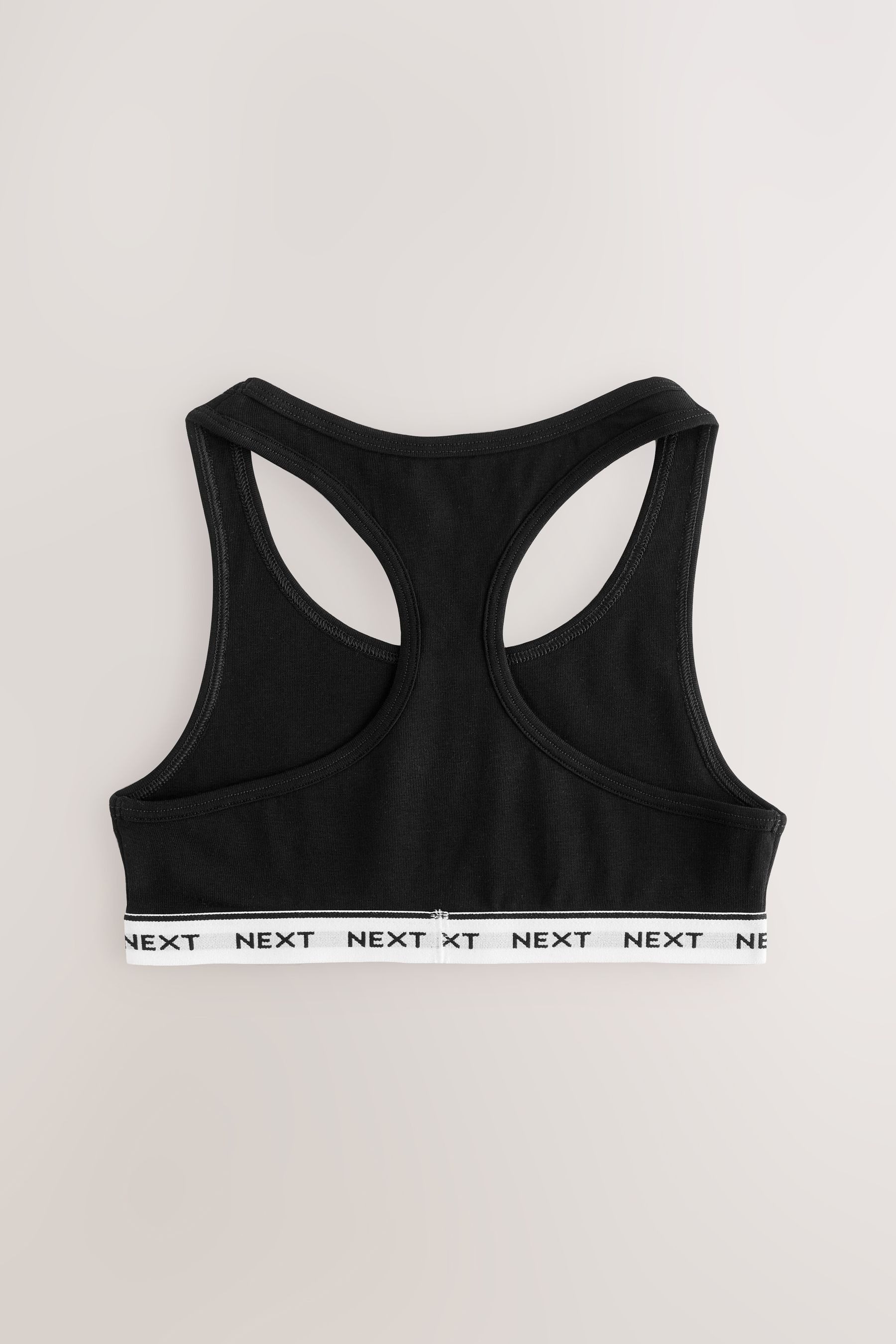 Next Crop-Top 3er-Pack Kurztops mit Ringerrücken (3-tlg)