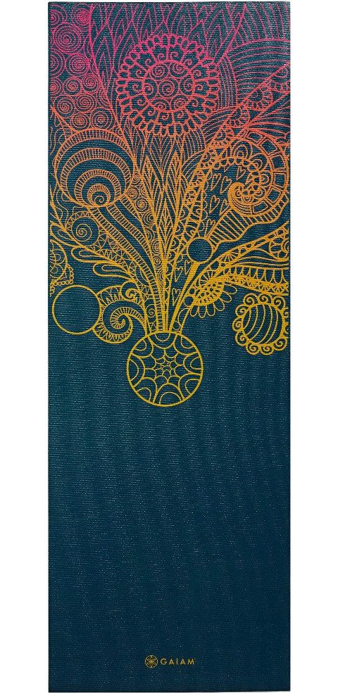 GAIAM Yogamatte Gaiam Yoga Matte Vivid Zest 4mm