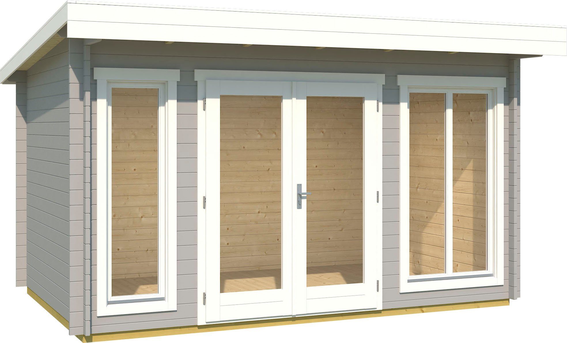 LASITA MAJA Gartenhaus DORSET, BxT: 430x320 cm, (Set, inkl. Fussbodenbretter zum verlegen)