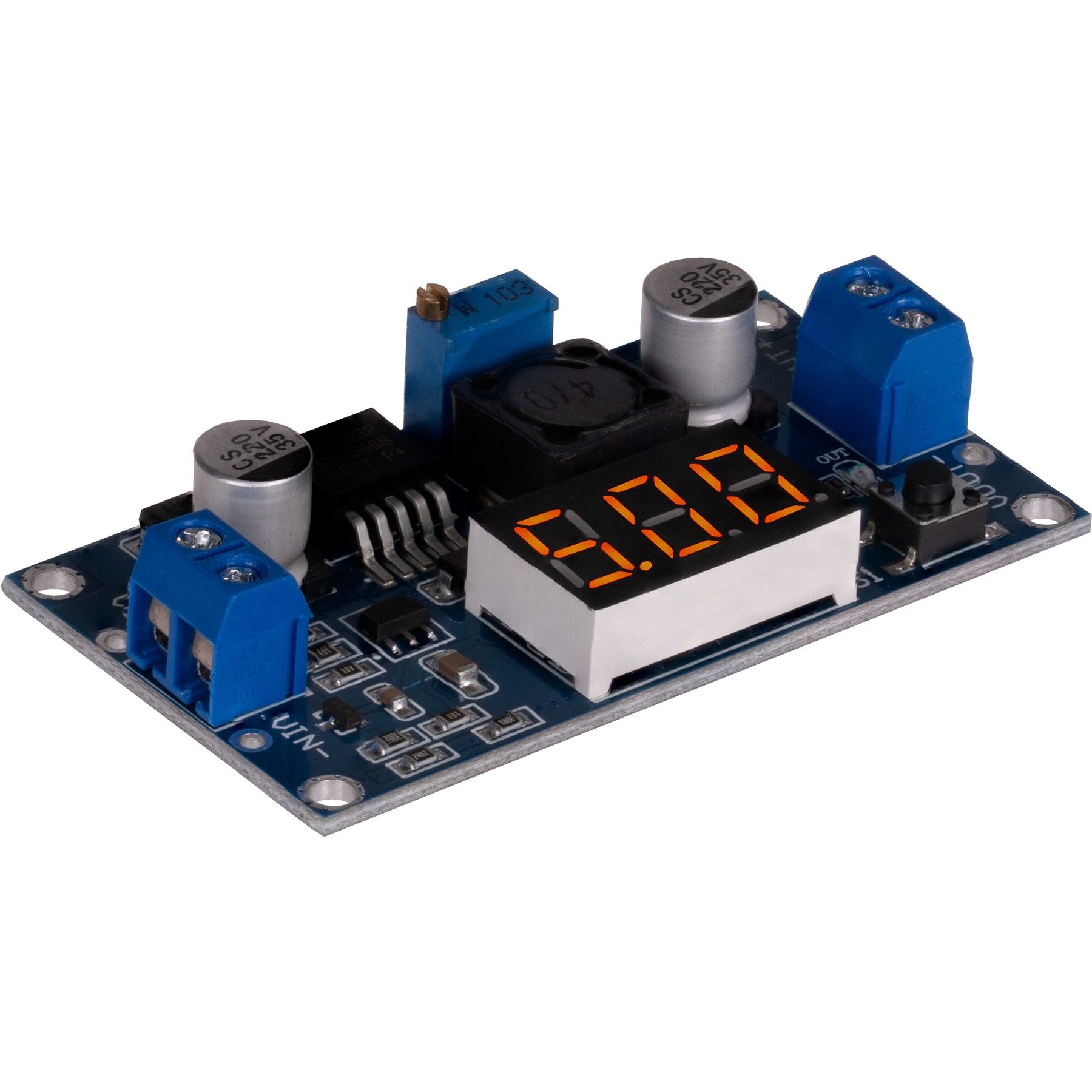 Joy-it Spannungswandler JOY-IT Buck Spannungswandler, SBC-Buck01, Eingang 4-35V, Ausgang 3-34V