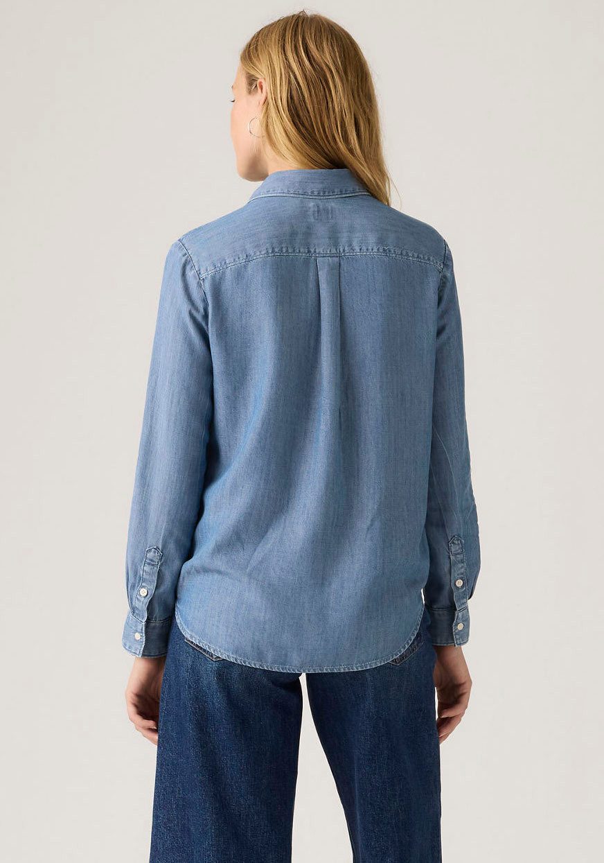 Levi's® Hemdbluse Krempelärmel mit Riegel