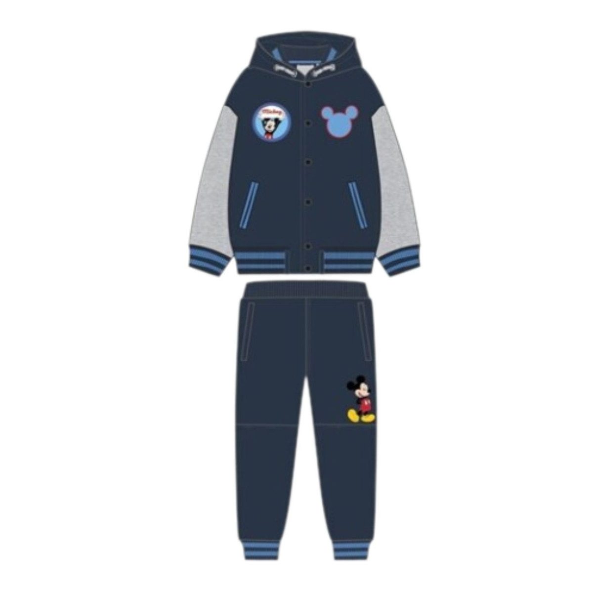 Disney Mickey Mouse Jogginganzug Set 100% Polyester für Jungen