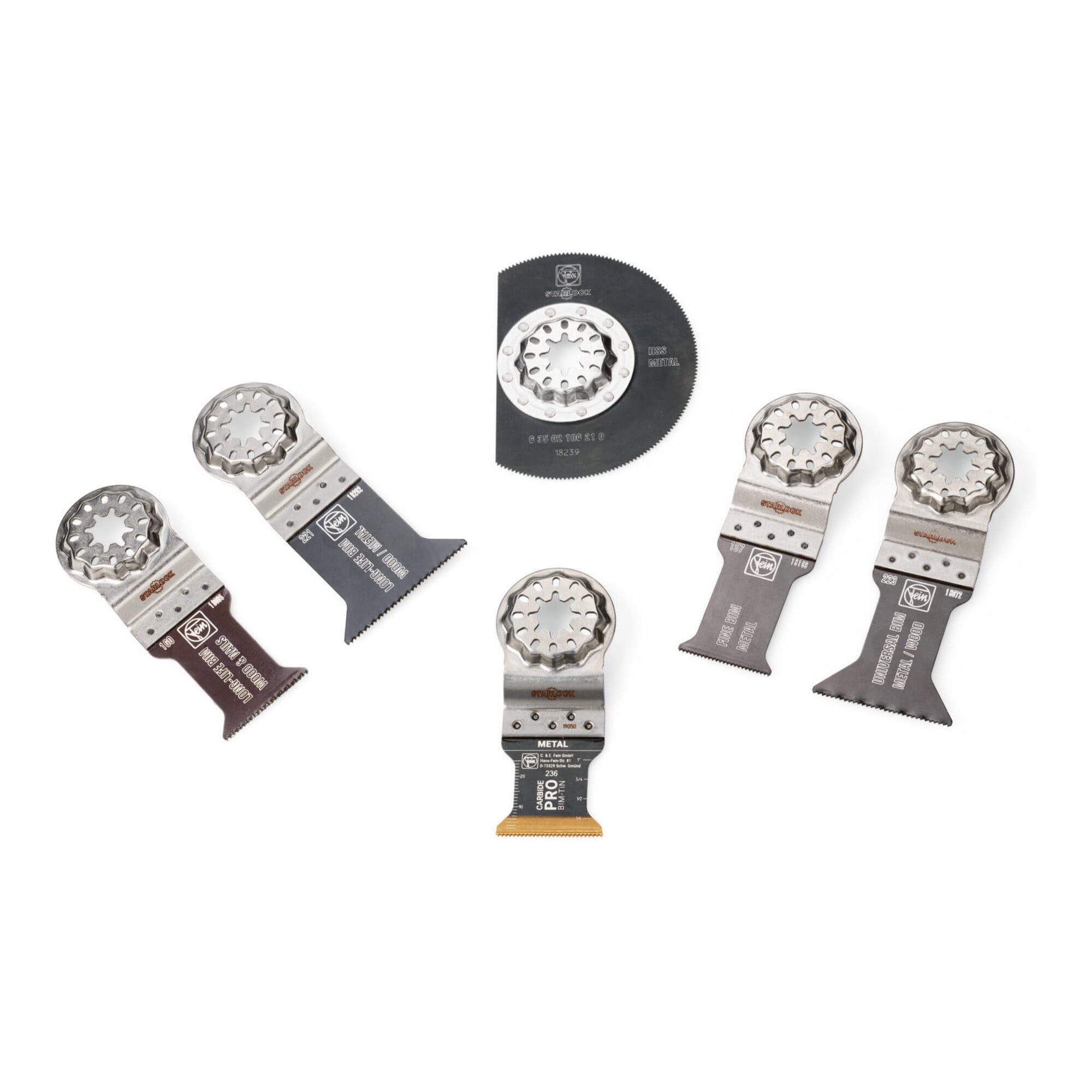 Fein Multitool Fein Best of Starlock METAL 6-teilig