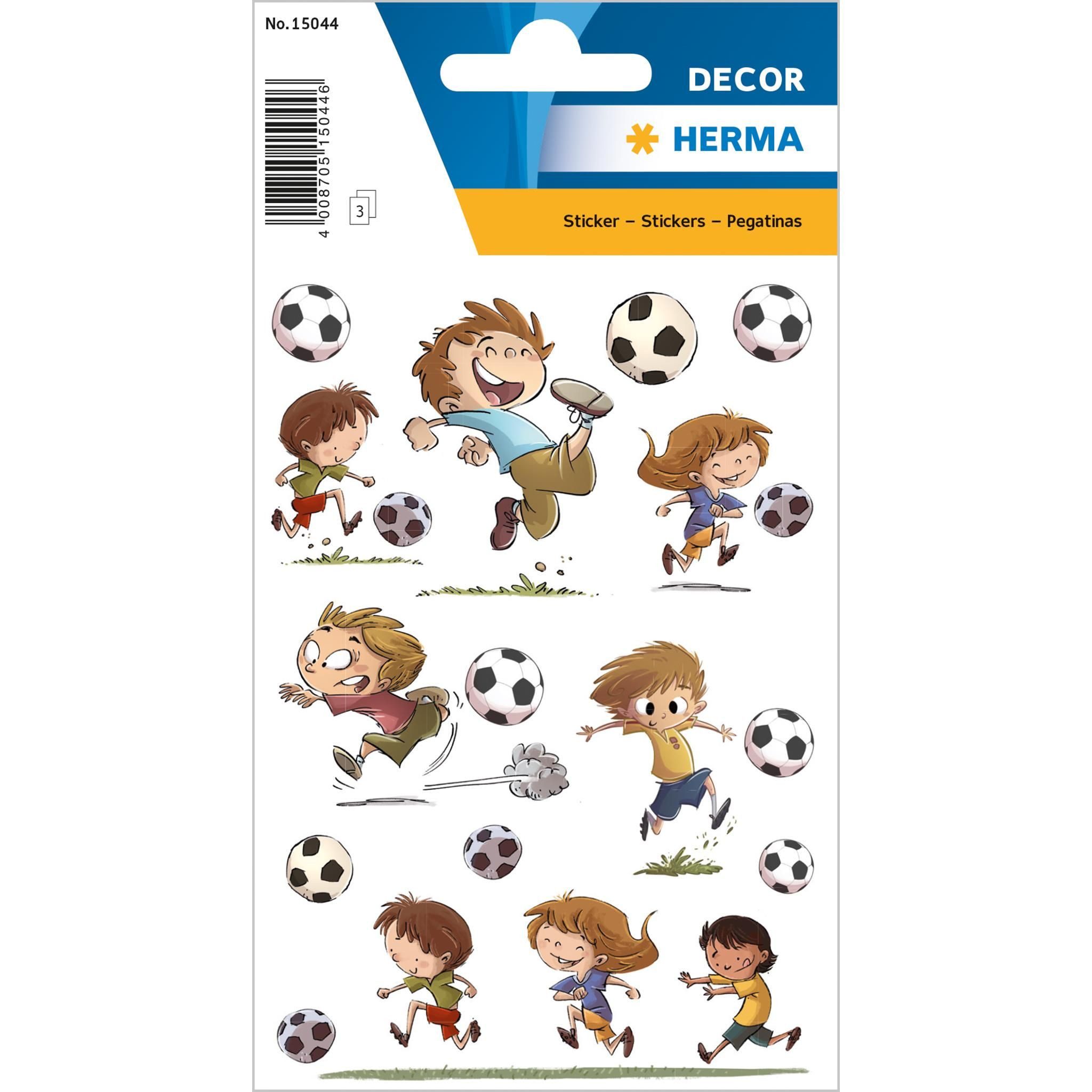 HERMA Sticker Herma Sticker DECOR Fussballfreunde 3 Bl