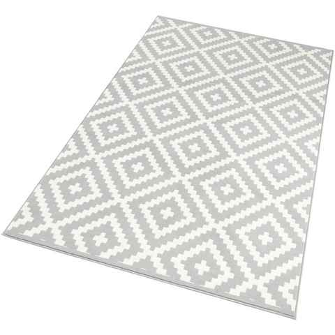 Teppich Native, HANSE Home, rechteckig, Höhe: 9 mm, Kurzflor, Modernes Design mit geometrischem Muster, Gekettelt,Robust
