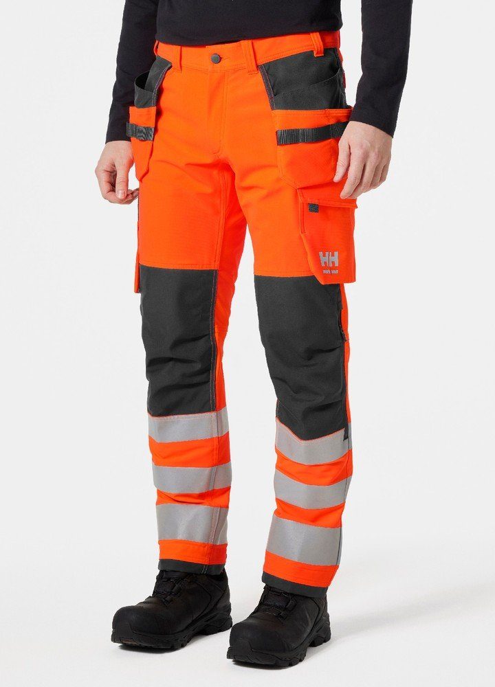 Orange/Ebony Hansen Construction Cl Alna Helly Pant 4X Arbeitshose 2