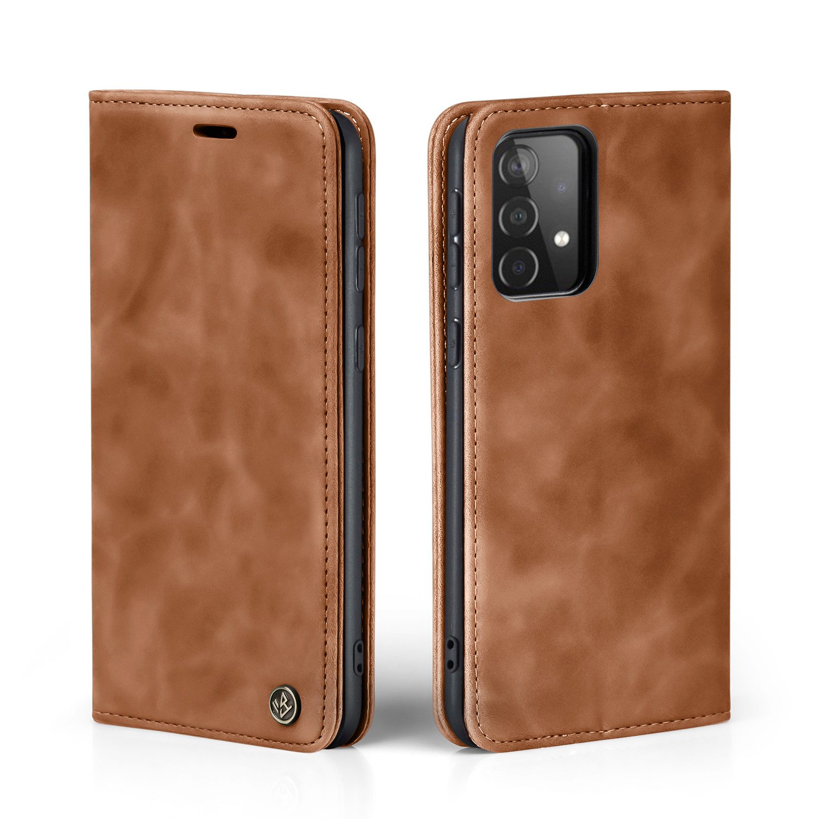 Tec-Expert Handyhülle Tasche Hülle für Samsung Galaxy A52 / A52s 5G / A52 5G 6.5 Zoll, 6.5, Cover Klapphülle Case mit Kartenfach Fliphülle aufstellbar