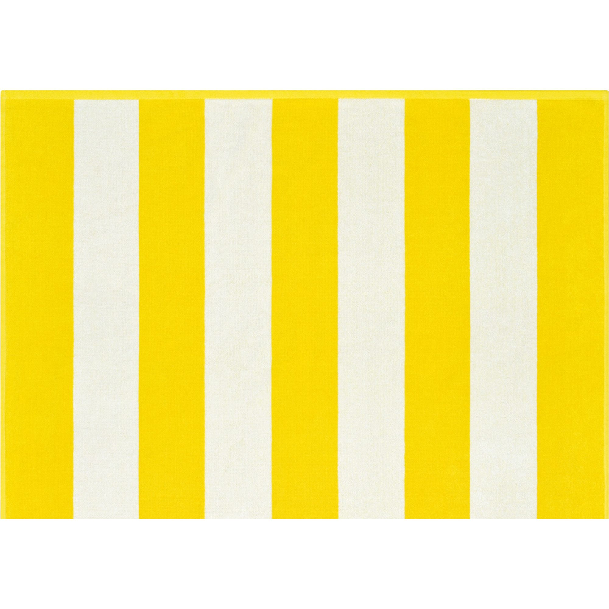 Cawö Home Strandtücher Beach Stripes 5583 Velours, 100% Baumwolle (1-St)