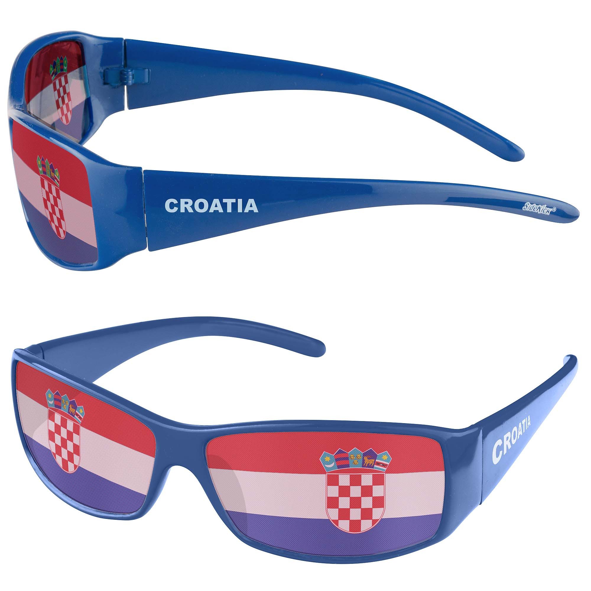 Taffstyle Sonnenbrille Fanbrille Landesflagge EM & WM für Fanartikel Sport Partyartikel (Perfekt für Sportevents WM Länderflagge Flagge Handball Eishockey Basketball Länder Brille)