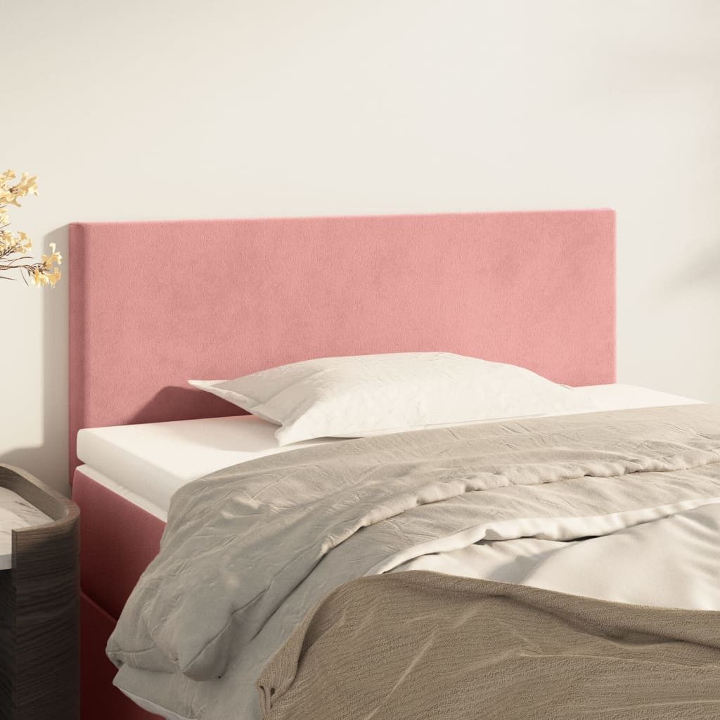 vidaXL Kopfteil Kopfteil Rosa 100x5x78/88 cm günstig online kaufen