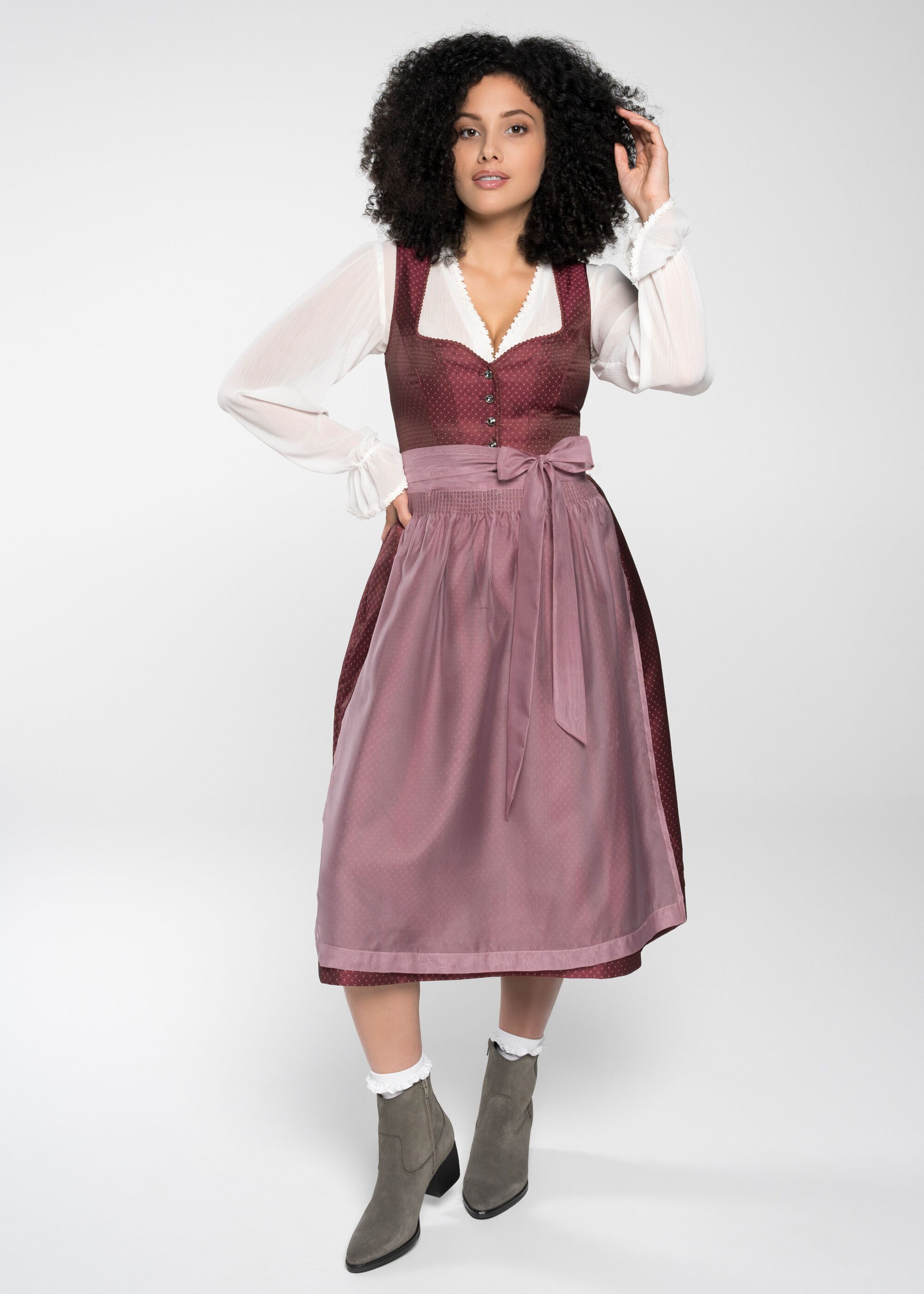 Spieth & Wensky Dirndl Flamingo (1-tlg) günstig online kaufen