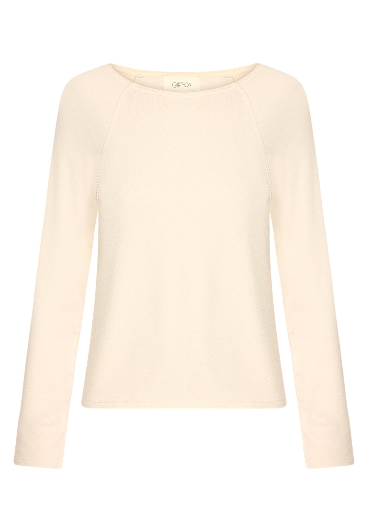 Cartoon Kurzarmshirt Damen mit Rundhalsausschnitt (1-tlg)