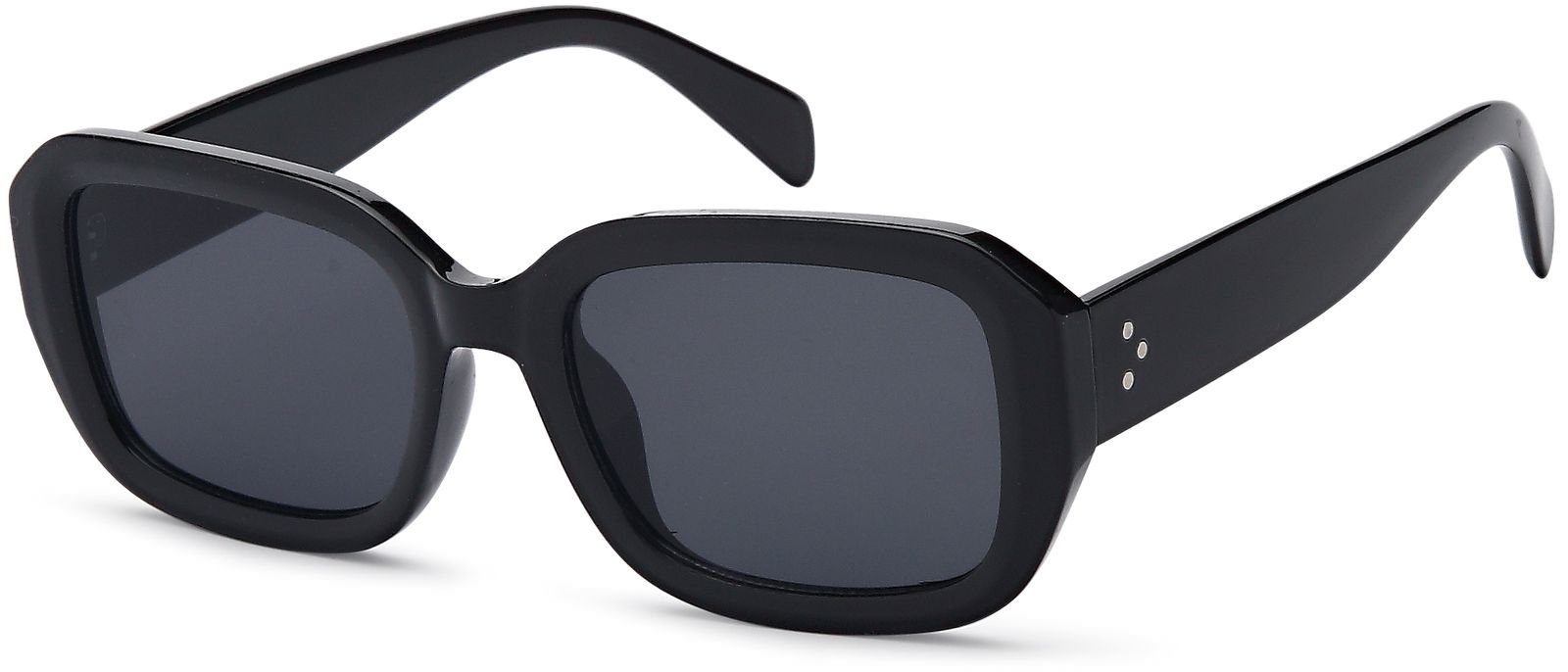 styleBREAKER Sonnenbrille (1-St) Getönt Gestell Schwarz / Glas Grau getönt | Sonnenbrillen