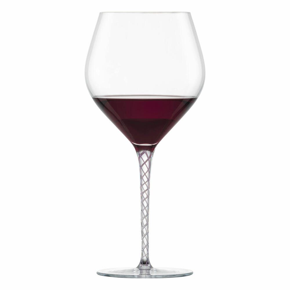 Zwiesel Glas Rotweinglas Burgunder Spirit Rosé, 2-tlg., Glas, handgefertigt