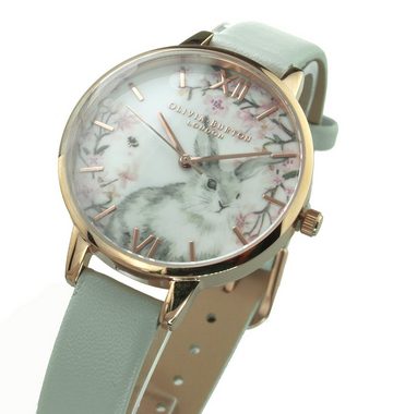 OLIVIA BURTON Quarzuhr Damen Uhr Pretty Blossom