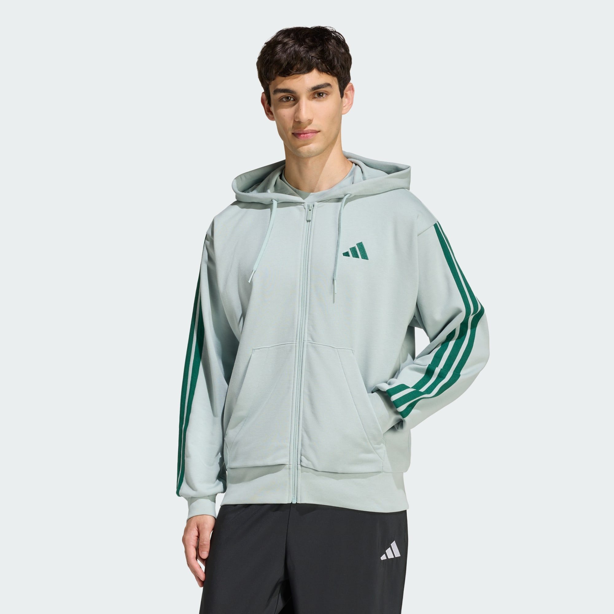 adidas Sportswear Hoodie ESSENTIALS 3-STREIFEN FRENCH TERRY KAPUZENJACKE (1 günstig online kaufen