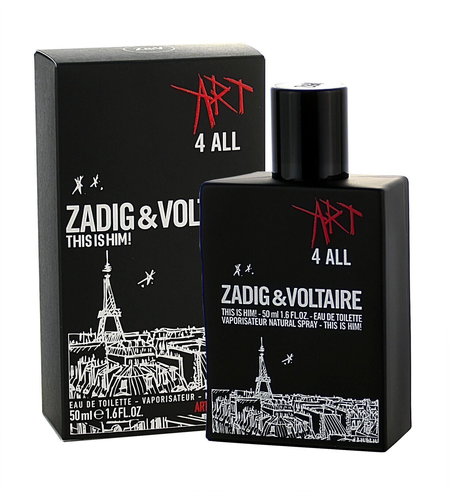 ZADIG & VOLTAIRE Eau de Toilette Zadig & Voltaire This is Him! Art 4 All Limited Edition EDT 50ml | Eau de Toilette