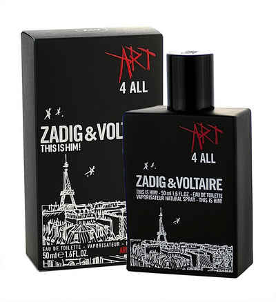 ZADIG & VOLTAIRE Eau de Toilette Zadig & Voltaire This is Him! Art 4 All Limited Edition EDT 50ml