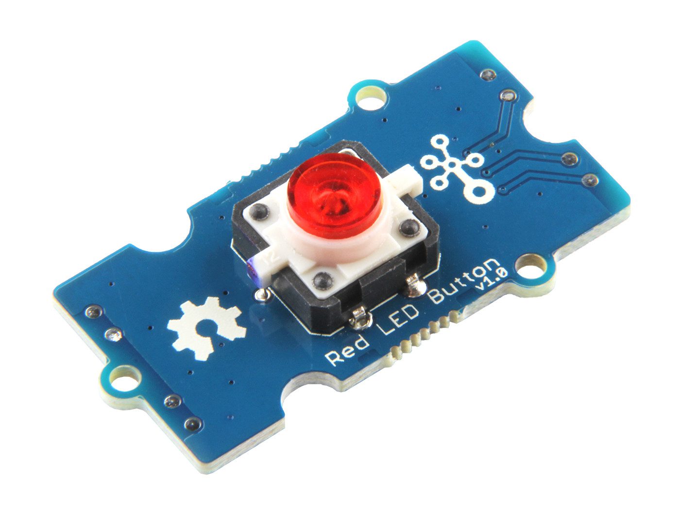 seeed Grove - LED Taster, rot Adapter