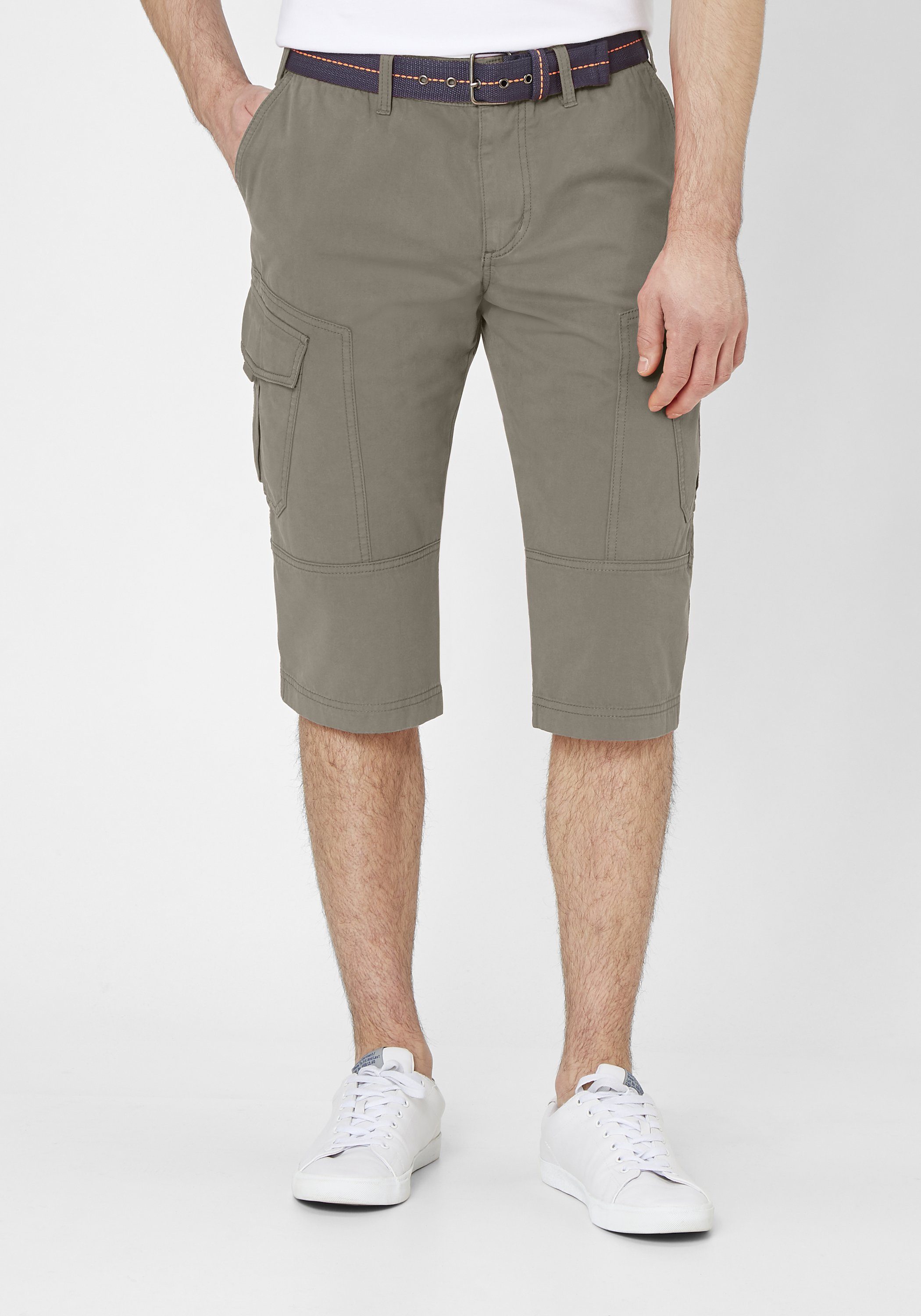 Redpoint Cargobermudas Kelowna Cargo Capri mit Gürtel