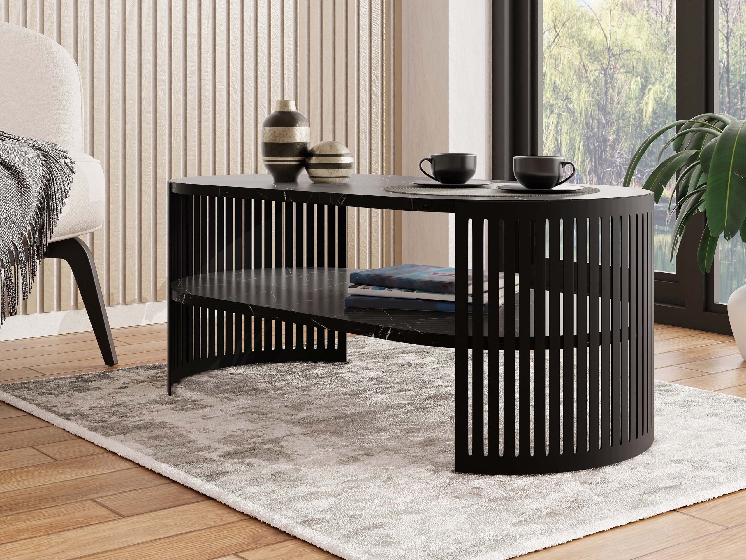 MIRJAN24 Couchtisch Fikoli Oval I (mit günstig online kaufen