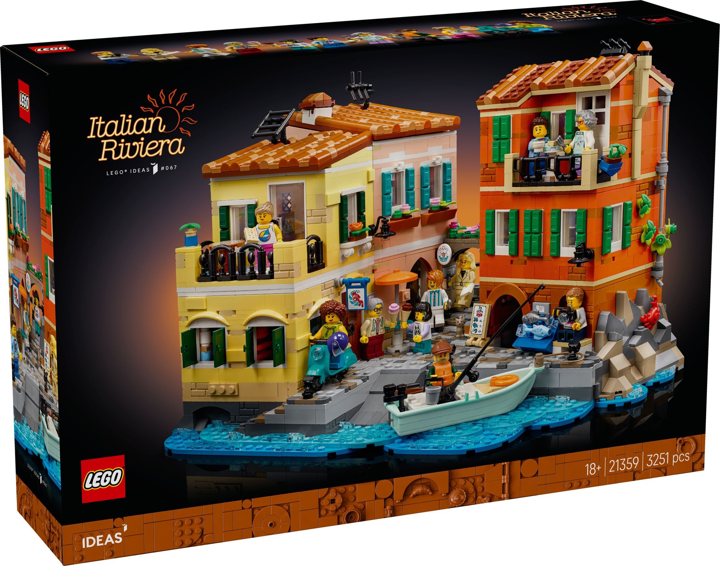 LEGO® Ideas 21359 Die Italienische Riviera günstig online kaufen