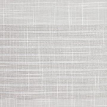 Scheibengardine 3er Set Miniflächen Vorhänge Scheibengardine Küchengardine Bistrogardine 4014 09 Weiß Grau Leinenoptik, EXPERIENCE, Stangendurchzug (3 St), halbtransparent, Leinen, 3er Set Flächenvorhänge