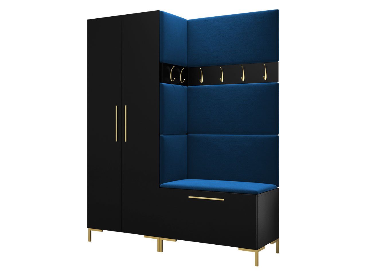 MIRJAN24 Garderoben-Set Zilion I, (Komplett-Set, Drehtürenschrank, günstig online kaufen