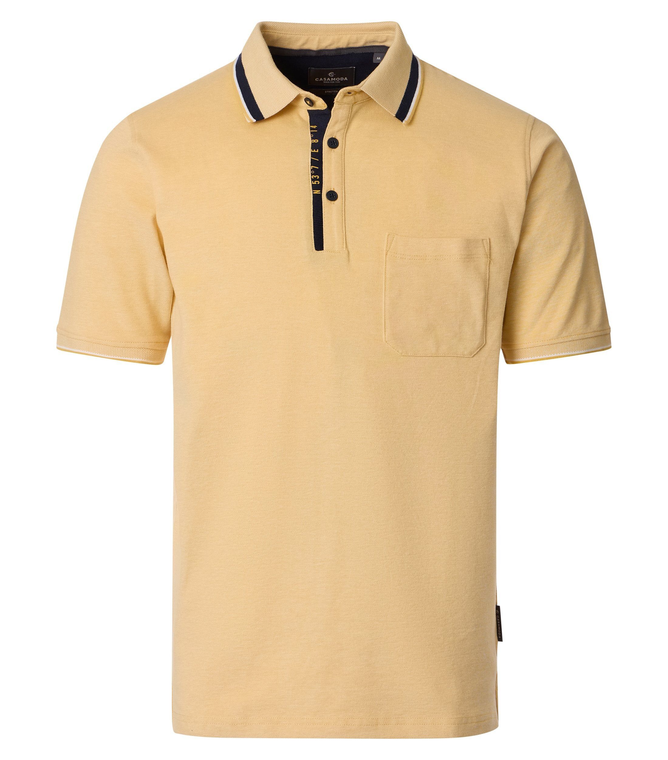 Poloshirt CASAMODA Polo-Shirt uni