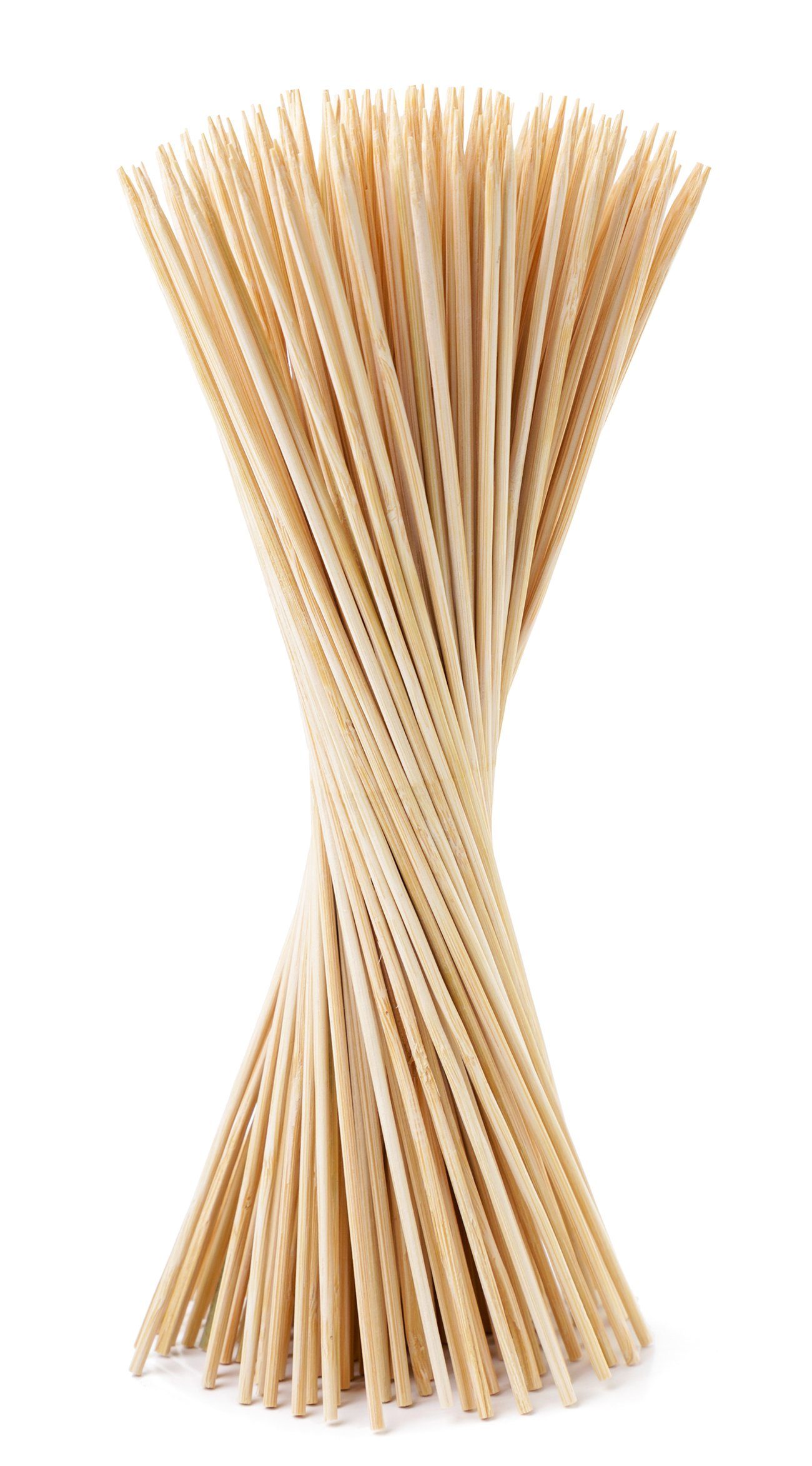 BigDean Lagerfeuer-Grillspieß 100 Lagerfeuerspieße 90cm Bambus Holzspieße Grill Stockbrot Spieße (Set, 100-St., Bambusstäbe), Lagerfeuerspieße, Bambus, XXL-Holz – Bild 4 von 5