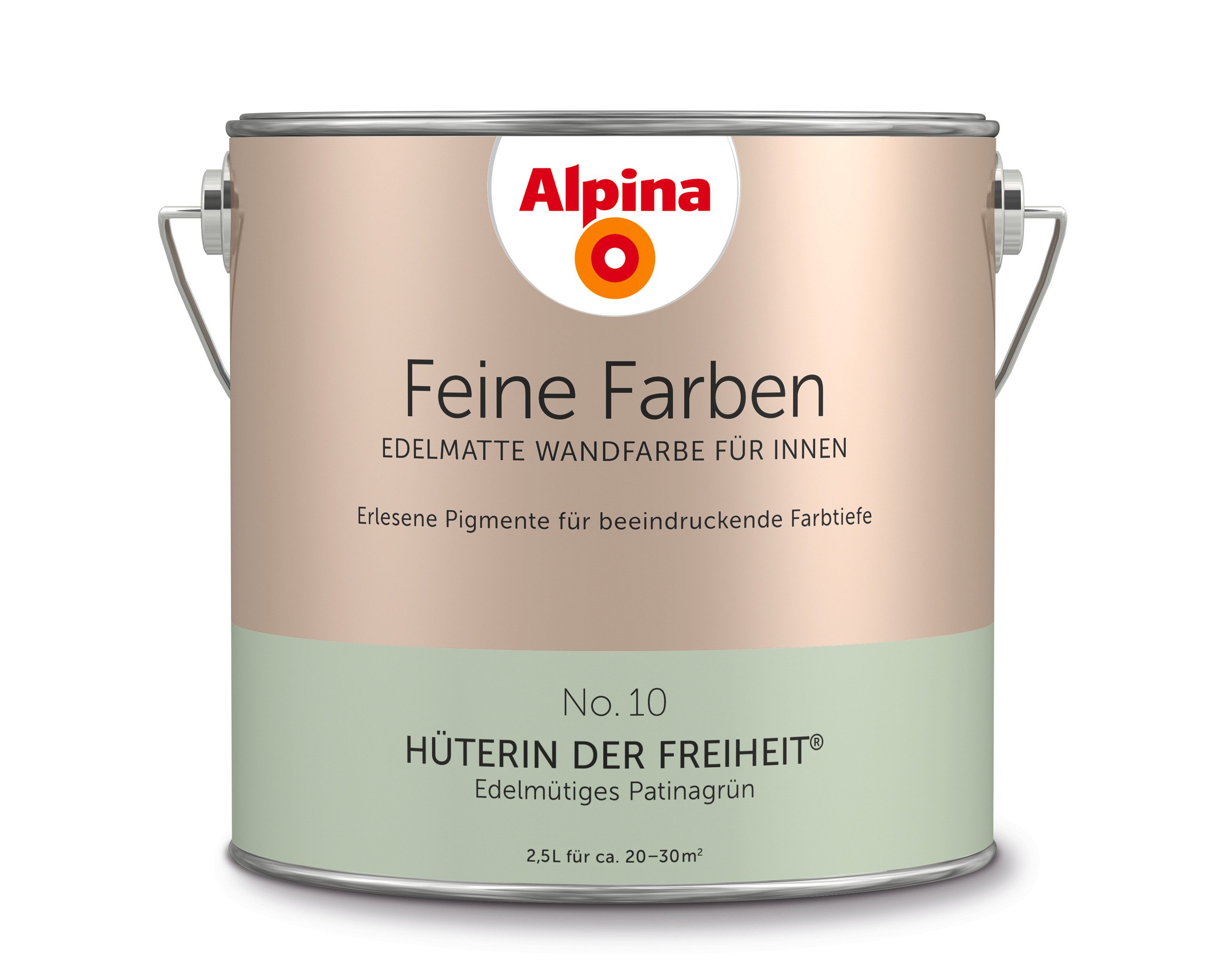 Alpina Wandfarbe Feine Farben edelmatt 2,5 Liter