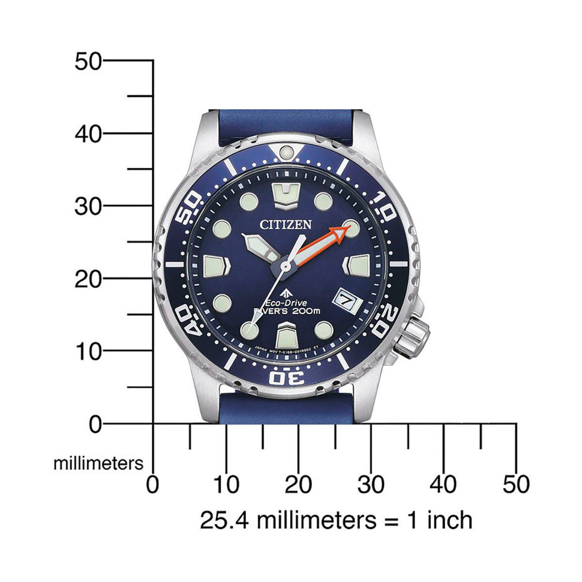 Citizen Taucheruhr Promaster Eco-Drive Diver EO2021-05L, Armbanduhr, Damenuhr, Solar, bis 20 bar wasserdicht