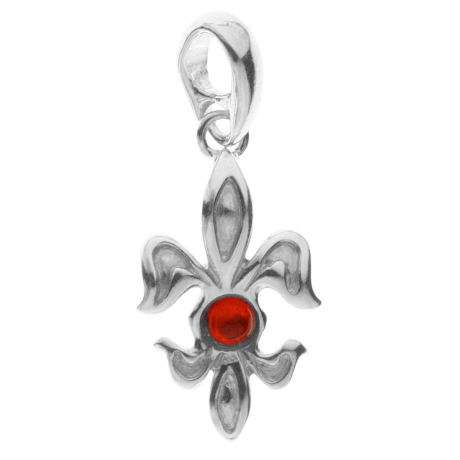 OSTSEE-SCHMUCK Kettenanhänger Ostsee-Schmuck Anhänger Lilie Anhänger Lilie (1-tlg)