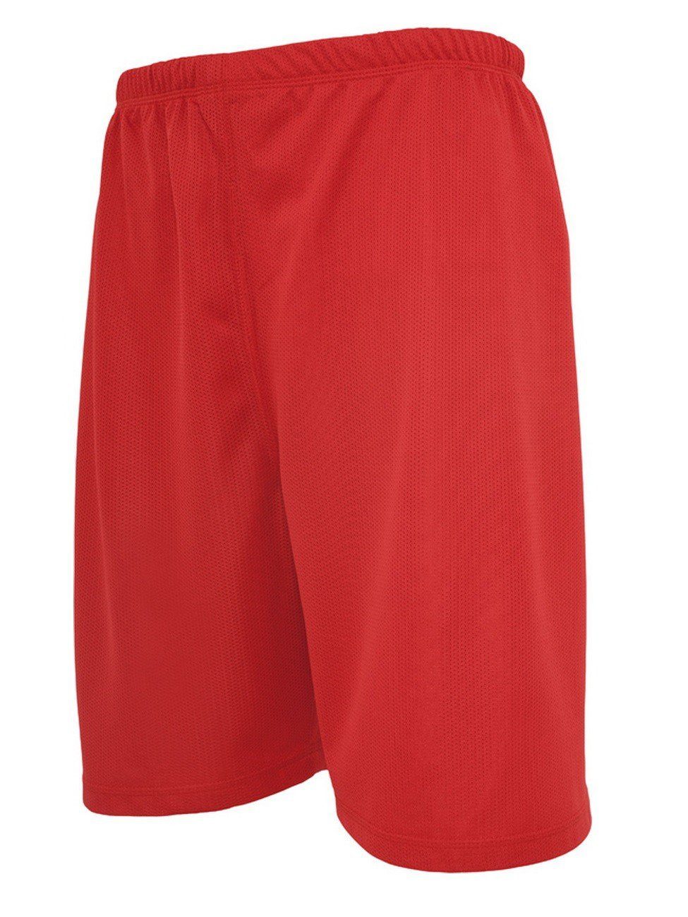 URBAN CLASSICS Shorts Bball Mesh Shorts mit Mesheinlage Red (00199)