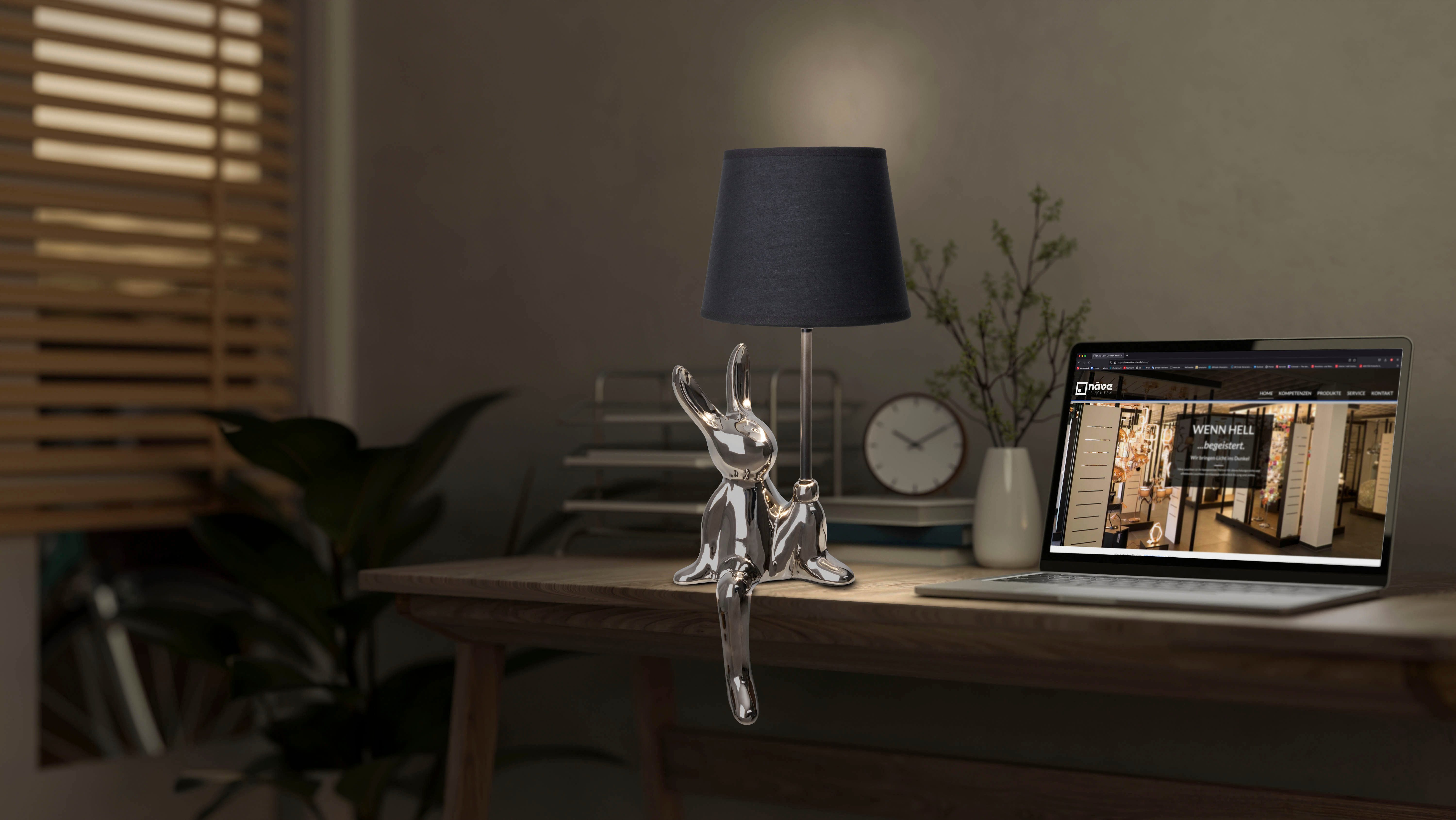 näve Tischleuchte Helge Hase, ohne Leuchtmittel, günstig online kaufen