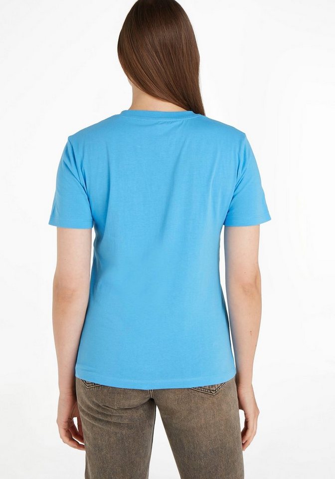 Calvin Klein Jeans T-Shirt aus reiner Baumwolle, Regular-Fit in leicht  tailliertem Schnitt