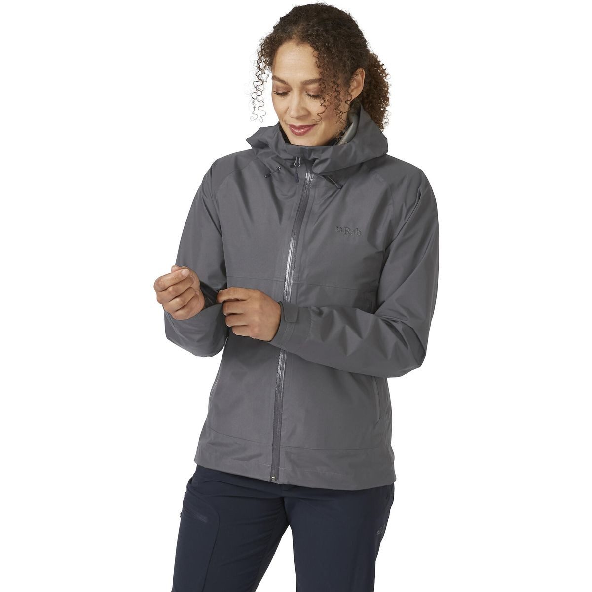 Rab Outdoorjacke Namche Paclite Jacket Wmns Leichte Damenjacke aus GORE-TEX für optimalen Wetterschutz beim