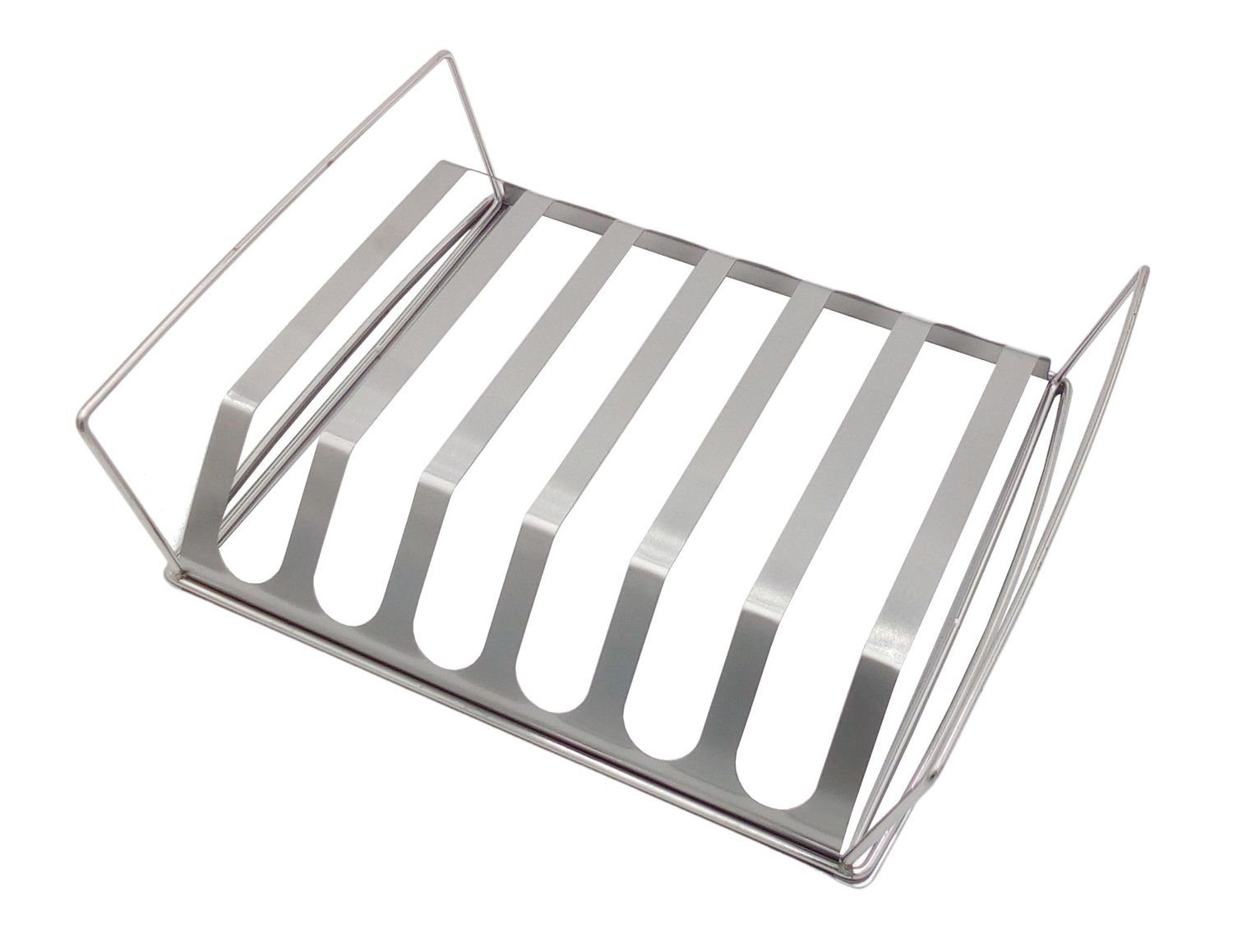 LANDMANN Sparerib-Halter Landmann Selection Edelstahl Sparerib-Halter Rippchenhalter Braten