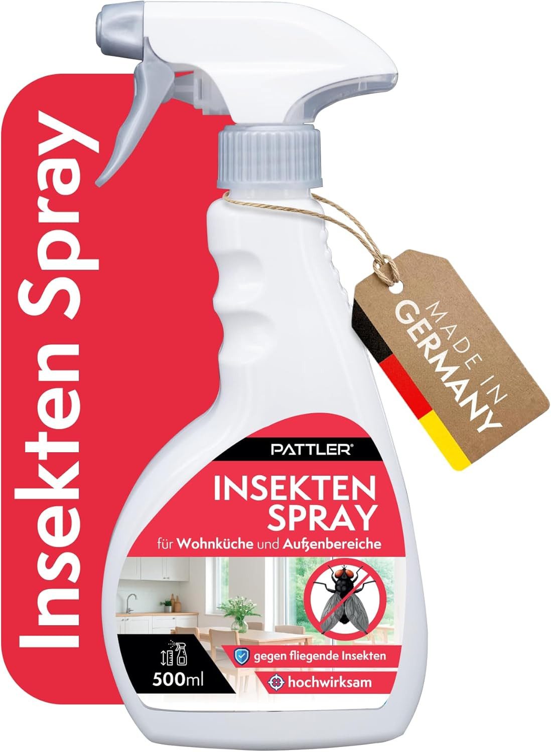 Pattler Insektenspray Insekten- und Mückenspray, 500 ml, 500 ml