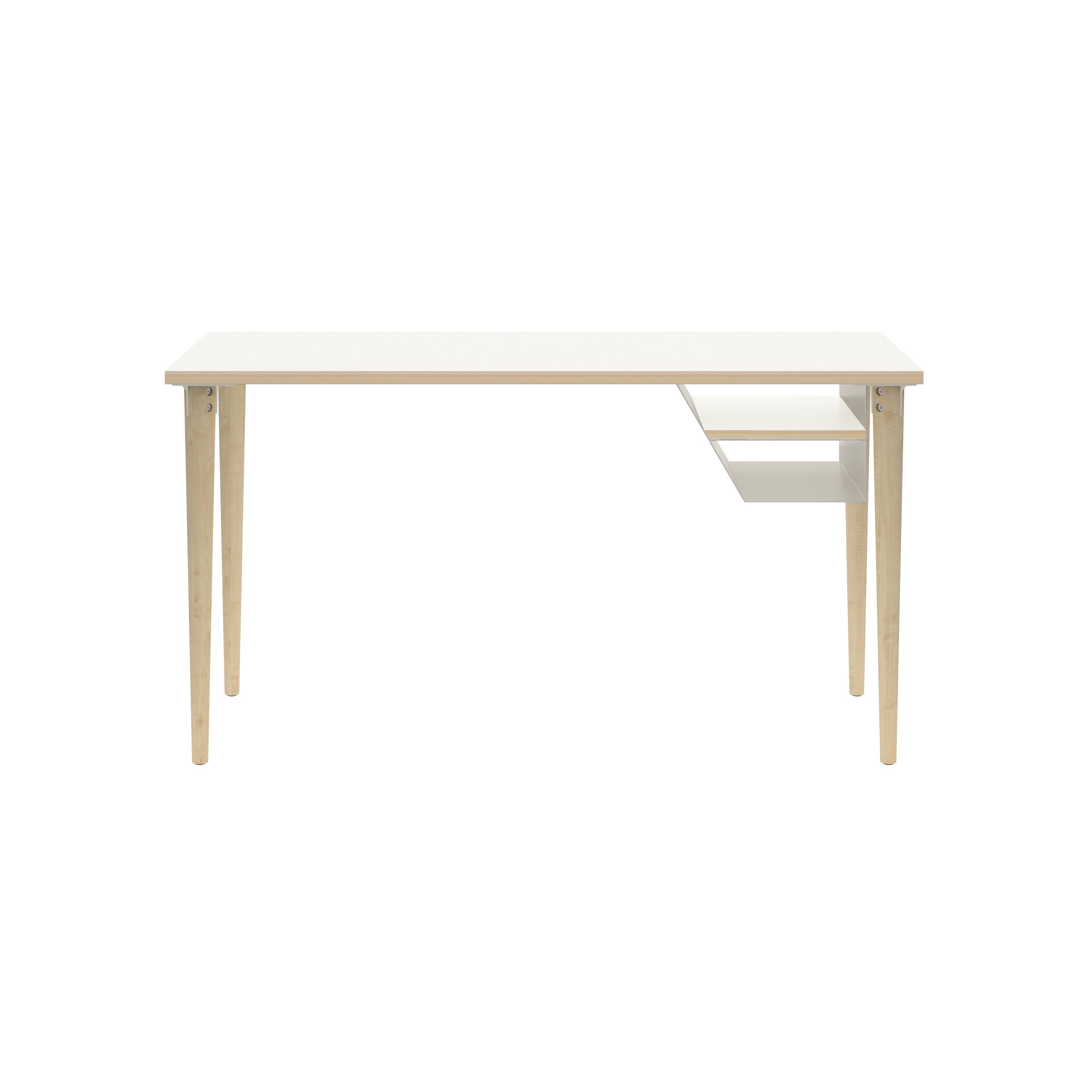 Bisley Schreibtisch Home, W645 plywood/lichtgrau