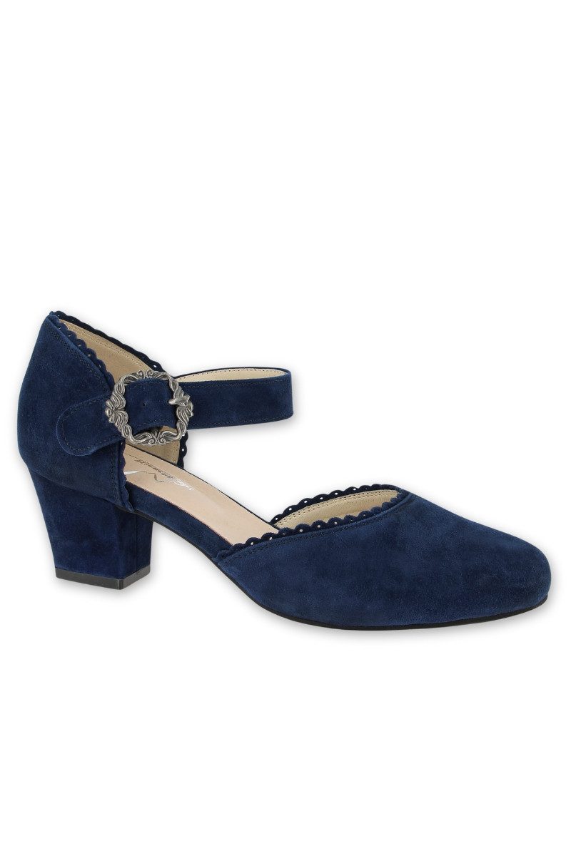 Trachtenpumps - MELANA - dunkelblau Pumps