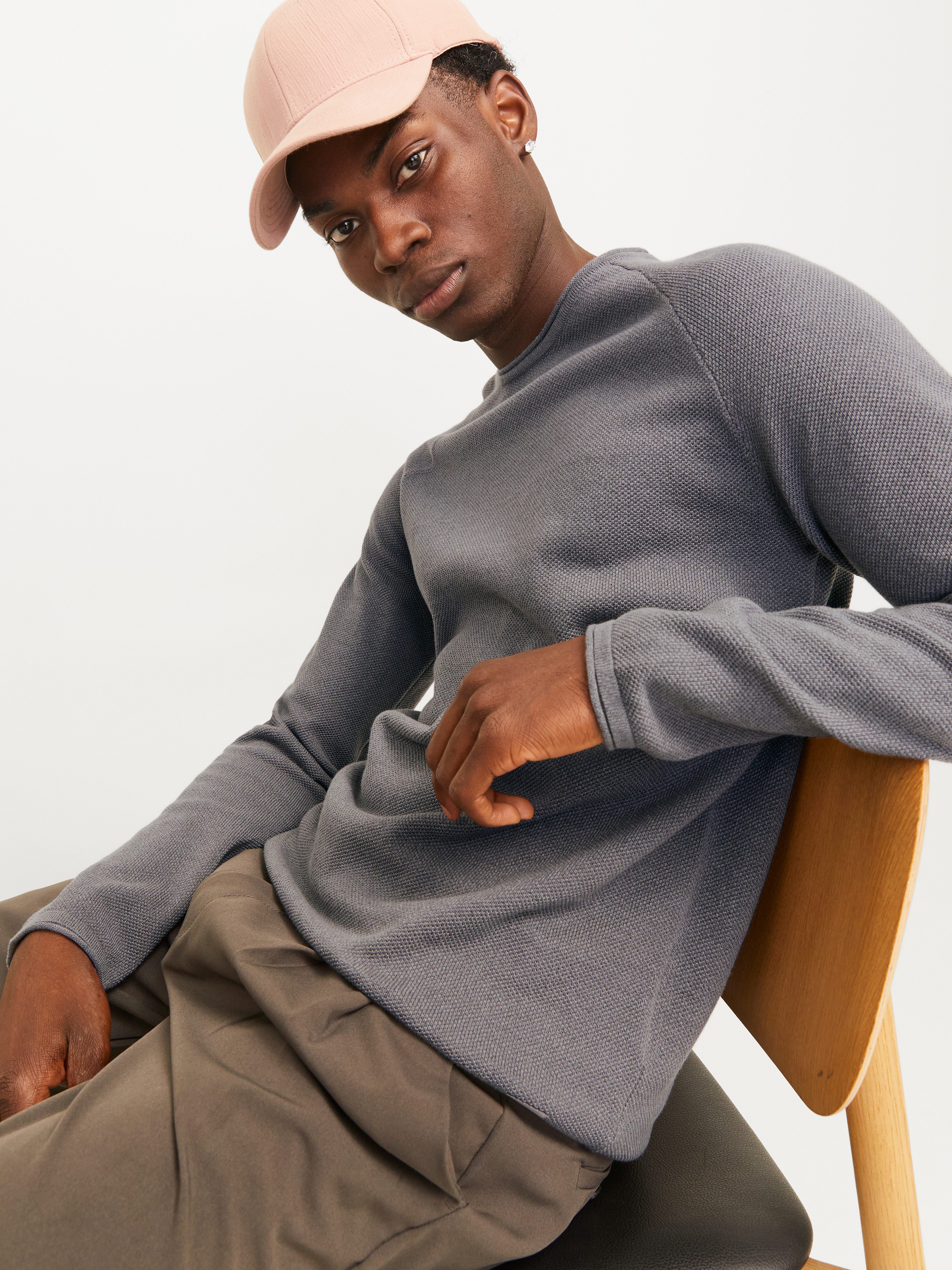 Jack & Jones Rundhalspullover JJEHILL KNIT günstig online kaufen