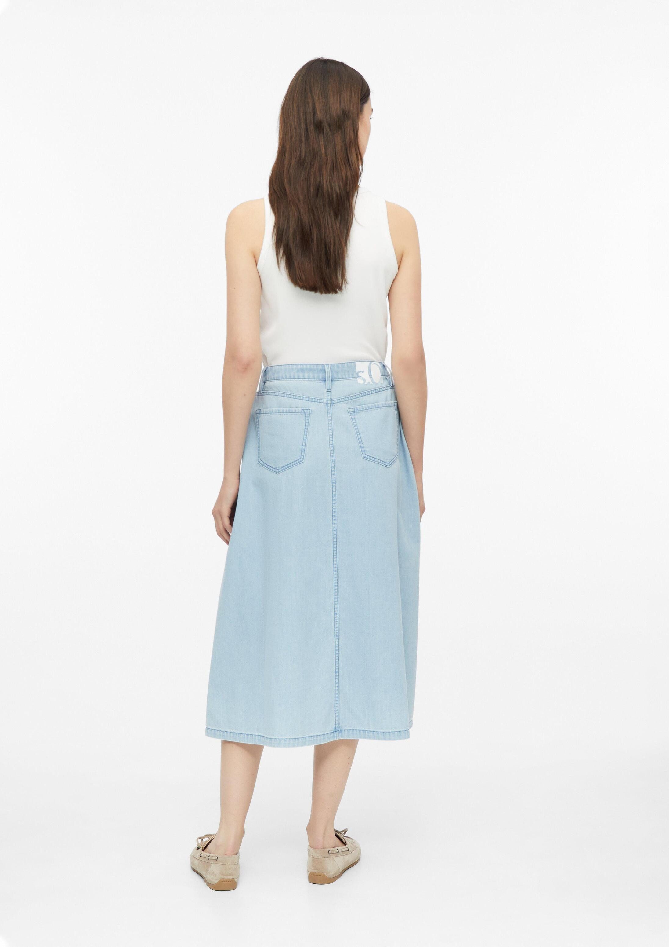 s.Oliver Midirock Rock Denimrock in A-Linie