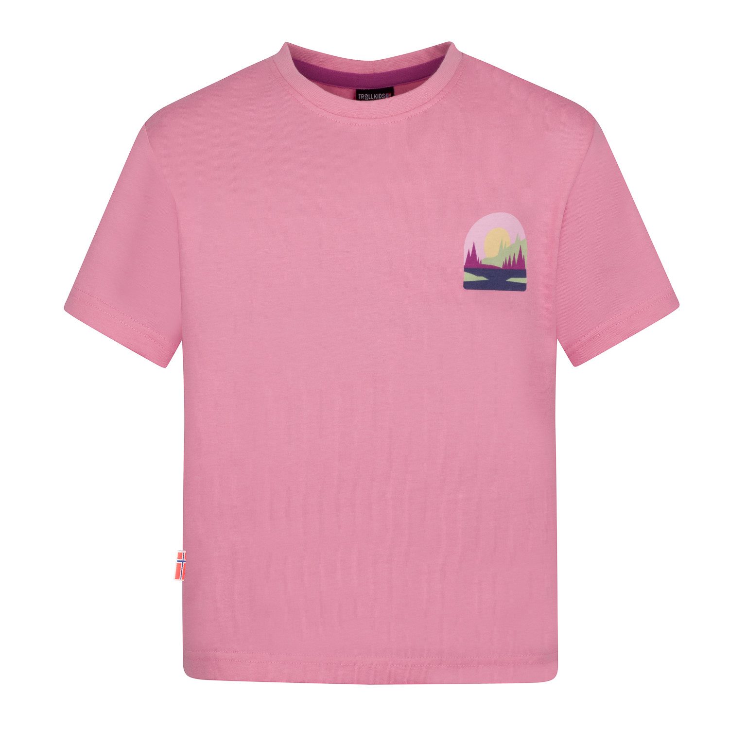 TROLLKIDS T-Shirt Girls Gryllefjord Panorama T GOTS