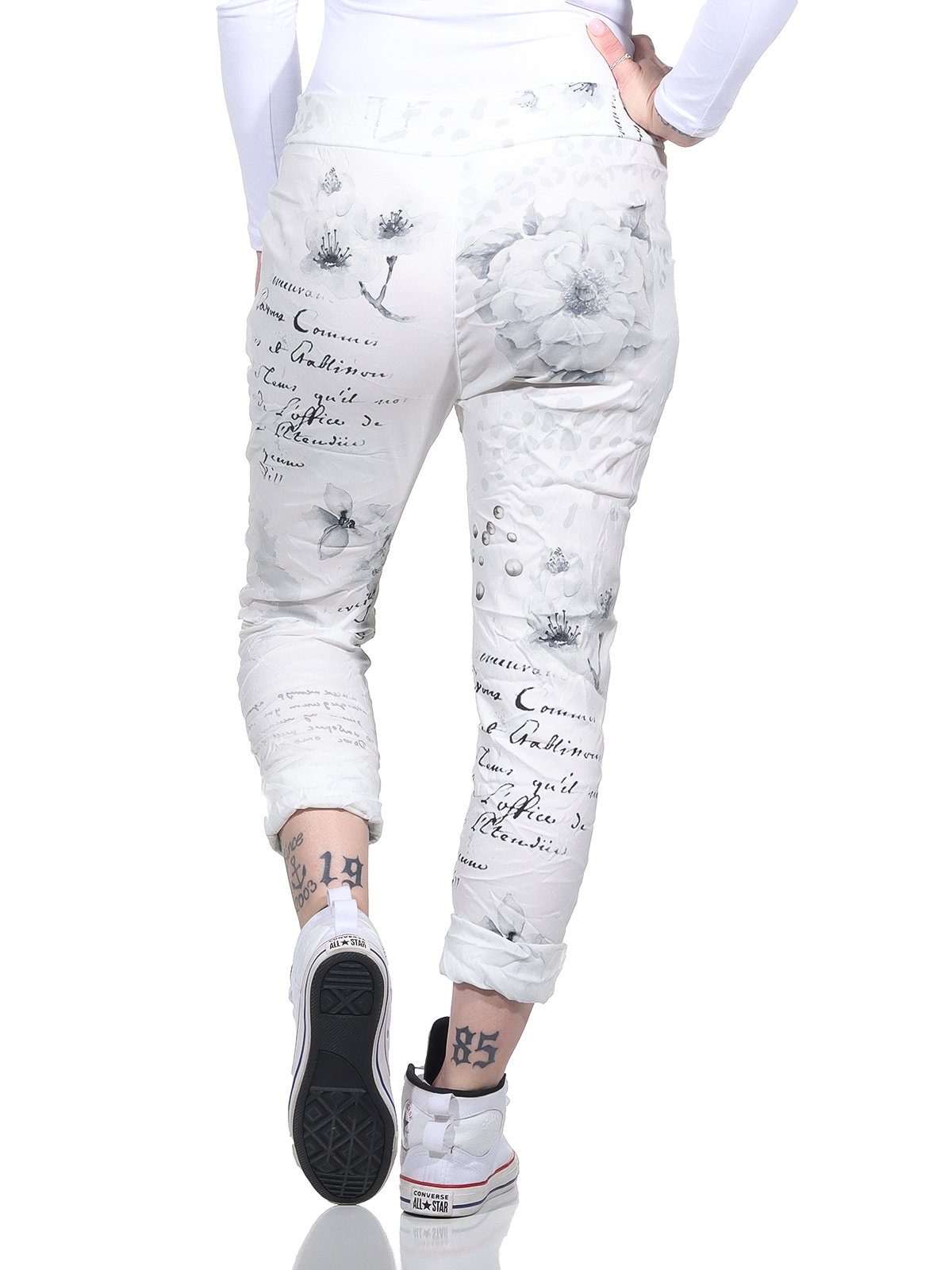 CLEO STYLE Schlupfhose Damen Sweathose 1289 Style 6