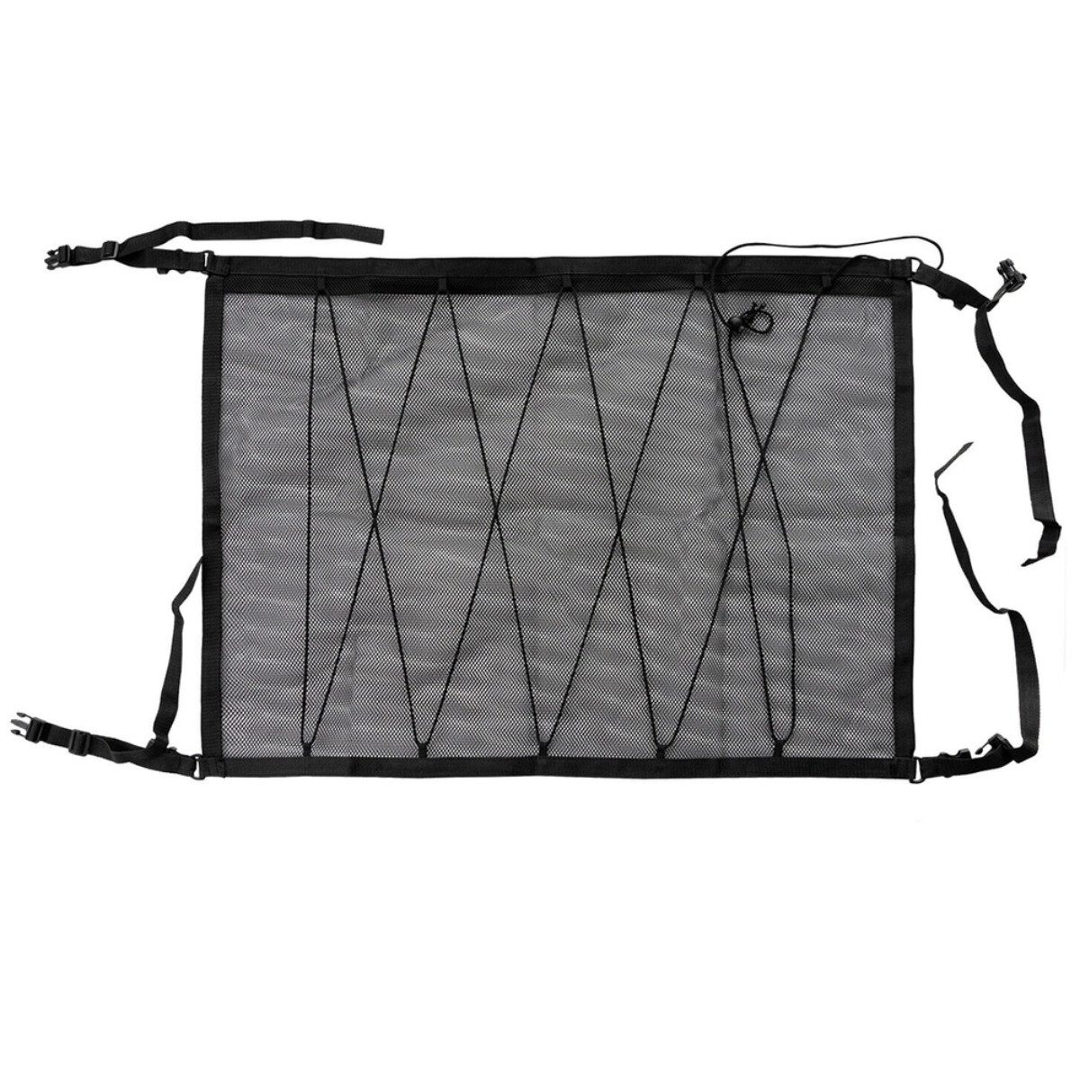 Wozinsky Rücksitzorganizer WUS-01, Decken Organizer mit Reißverschlussfach und stabilem Gurtsystem