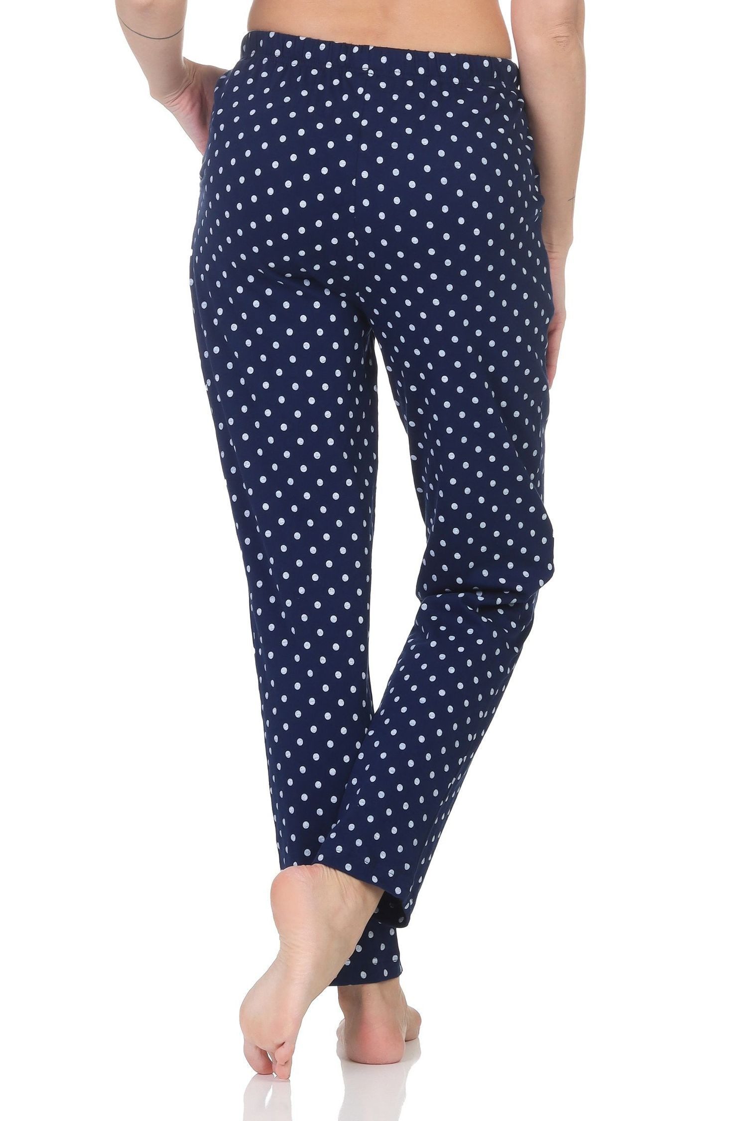 Normann Relaxanzug Damen Pyjama Hose lang Mix & Match - perfekt zu kombinieren – Bild 4 von 5