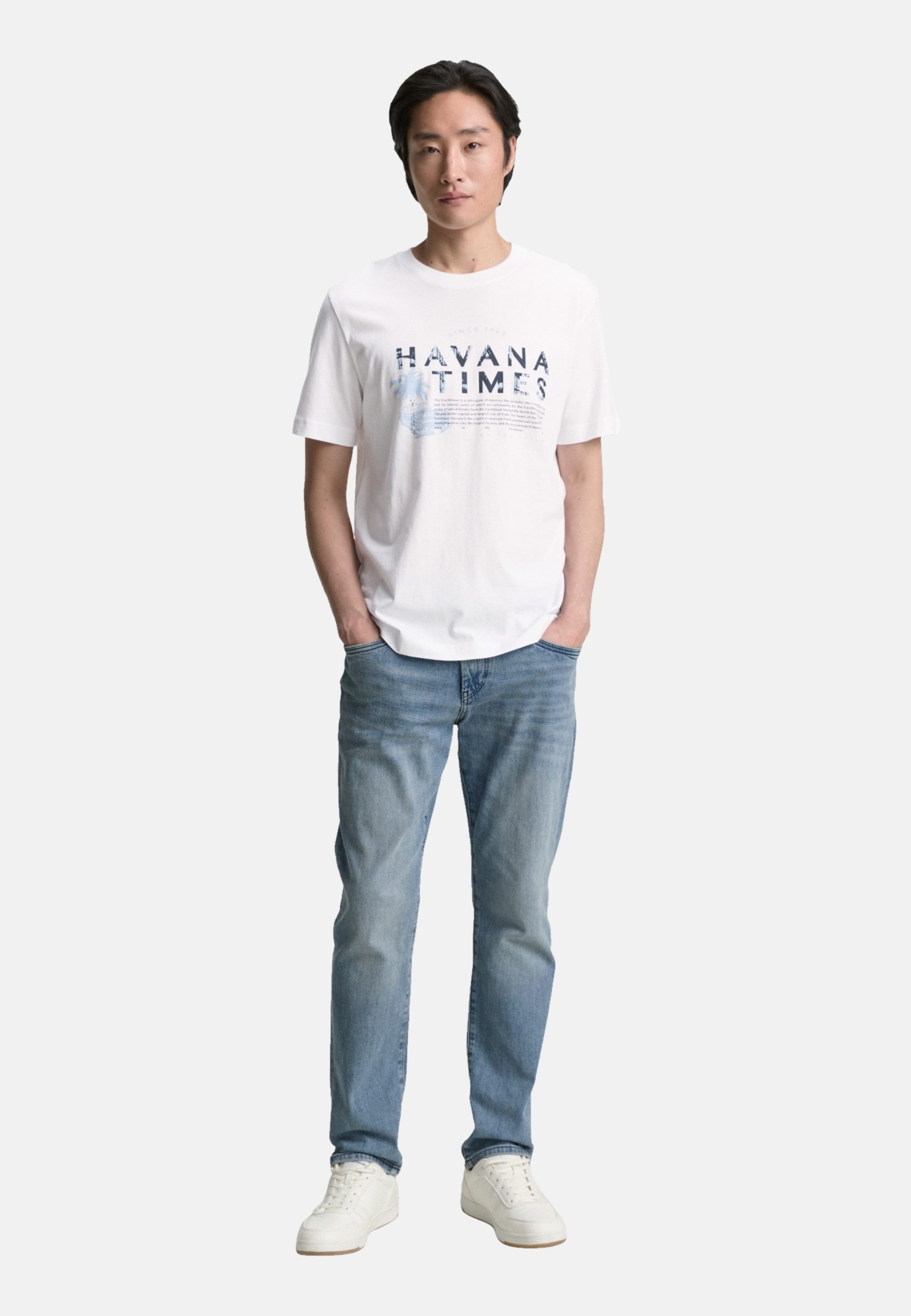 TOM TAILOR T-Shirt T-Shirt Kurzarmshirt (1-tlg., 1)