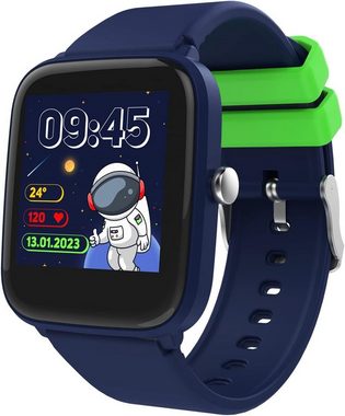 ice-watch mit Silikonarmband Smartwatch (1,40 Zoll), Hochwertige für Mädchen mit vielseitigen Funktionen