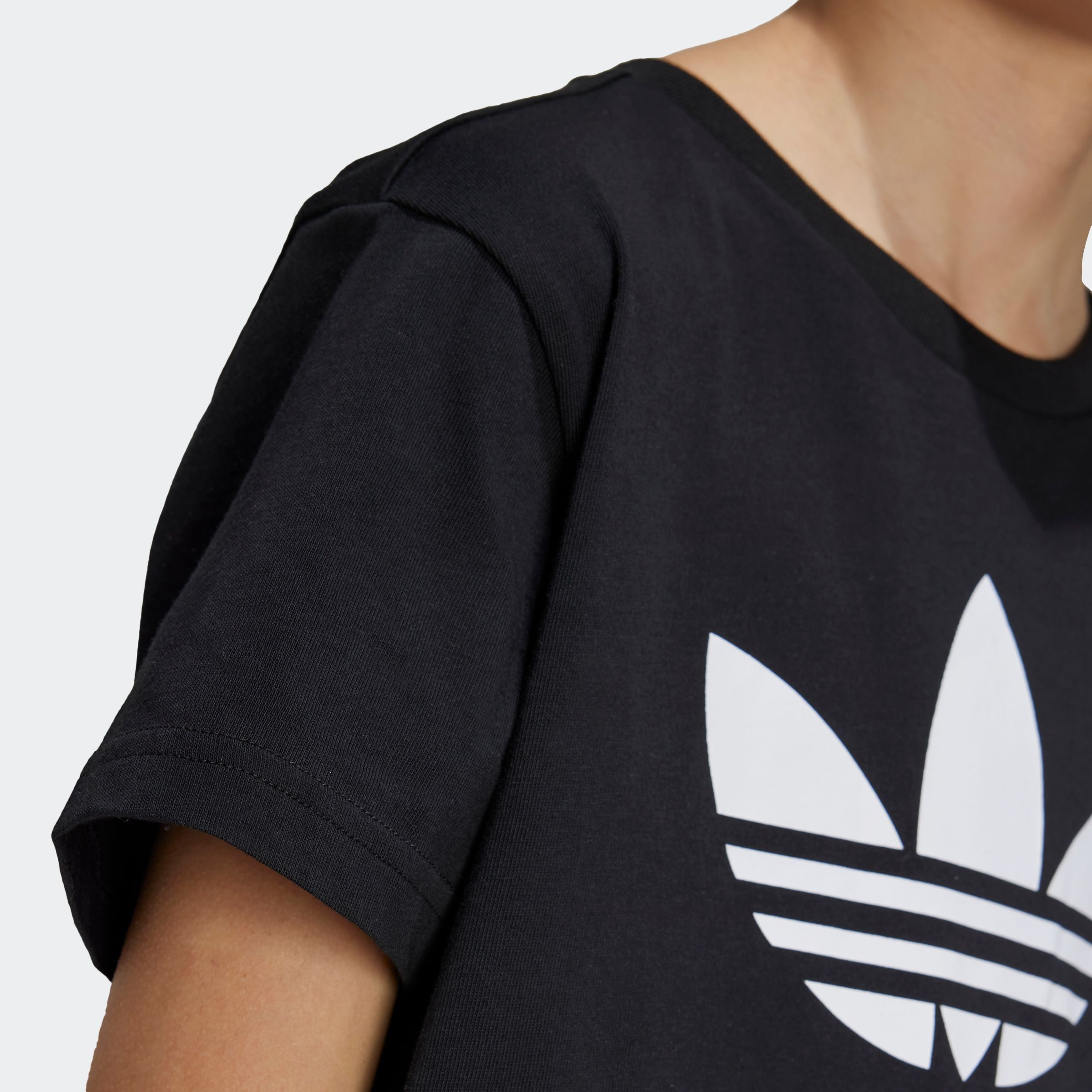 adidas Originals T-Shirt ADICOLOR TREFOIL KIDS für Kinder und Teens, sportlicher Stil, ohne Verschluss